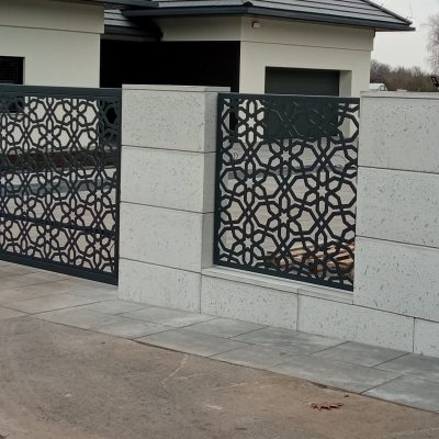 ogrodzenie panelowe aluminiowe